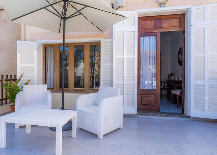 House By The Sea In Can Picafort With Terrace